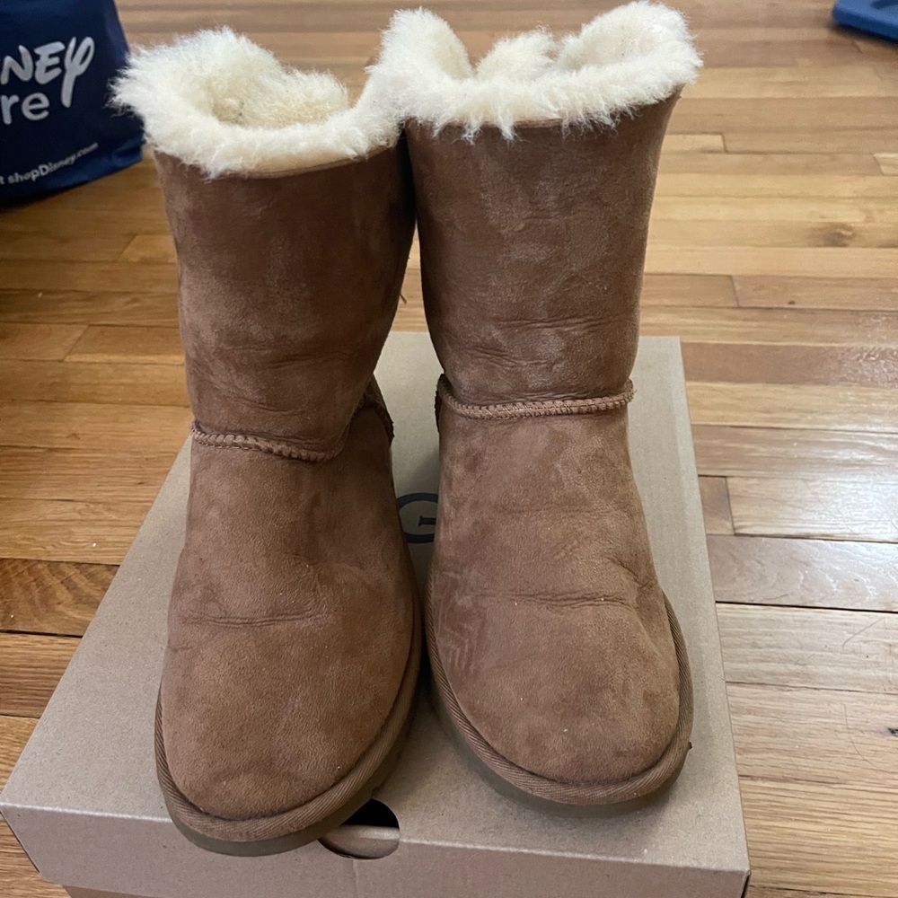 UGG Australia Bailey Bow Corduroy Winter Boots